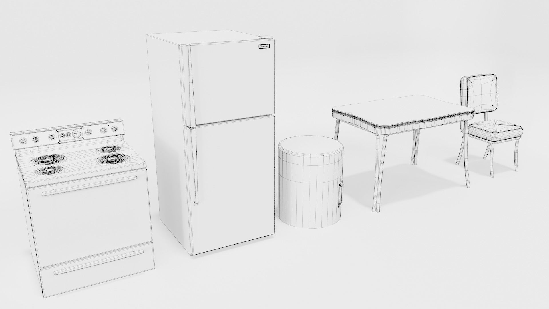 Mobile Home Free 3D model_16