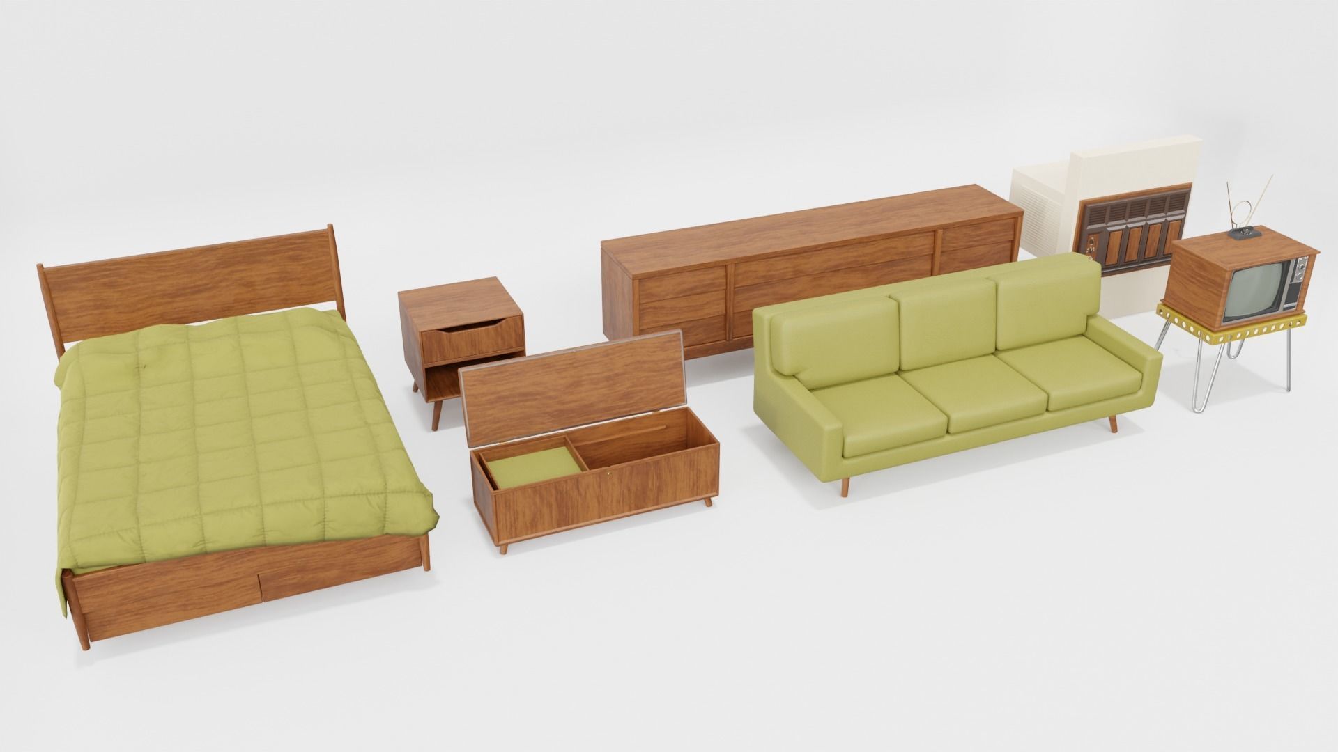 Mobile Home Free 3D model_29