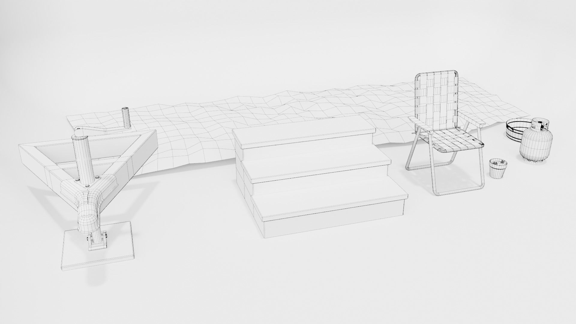 Mobile Home Free 3D model_36