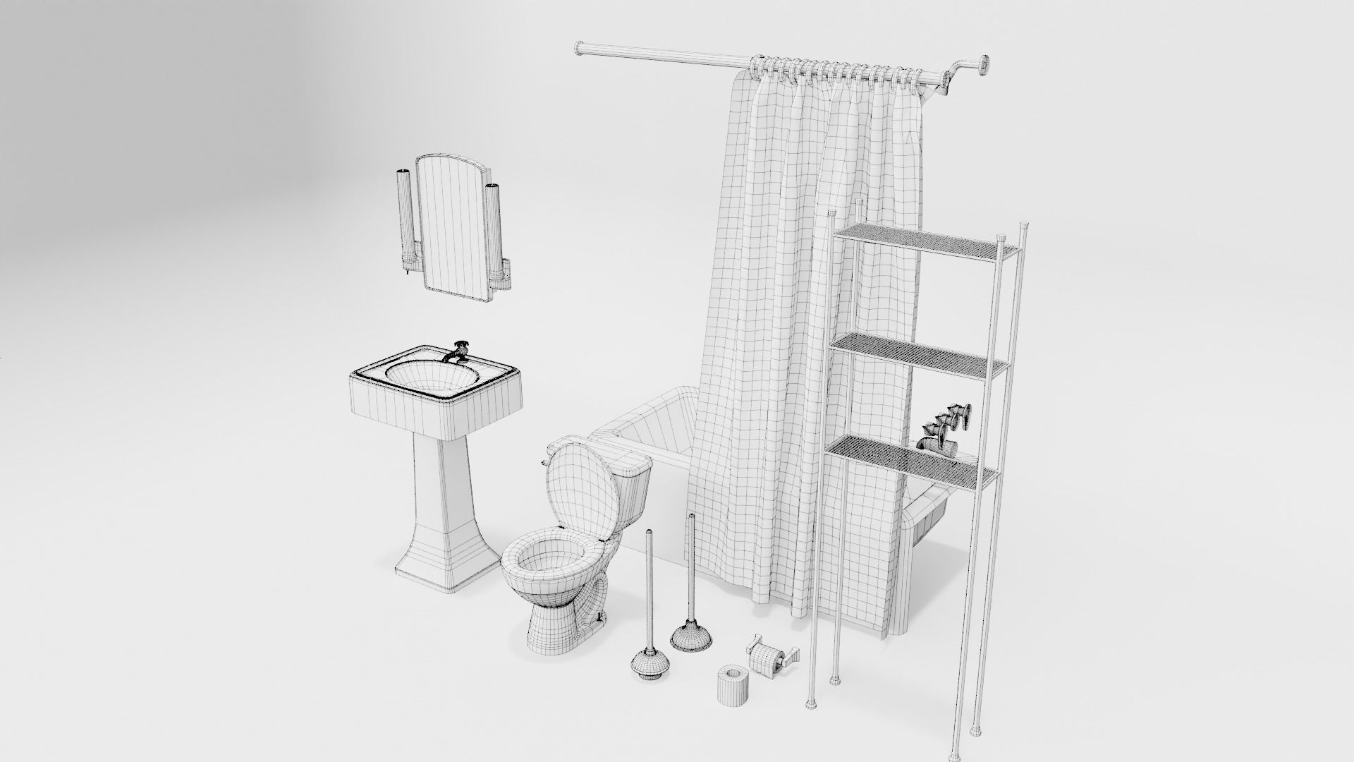 Mobile Home Free 3D model_18