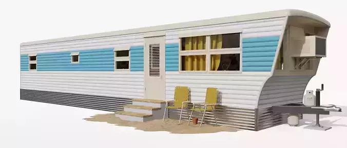 Mobile Home Free 3D model