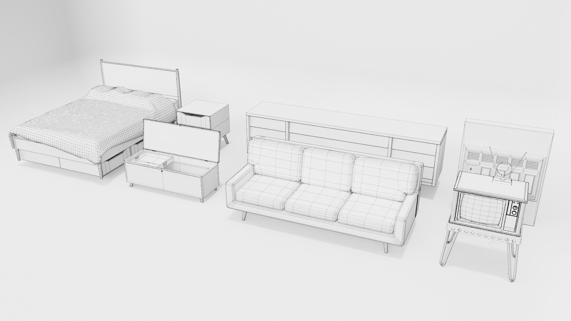 Mobile Home Free 3D model_26