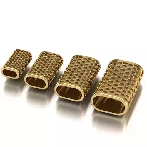 CHARMS three gold bars stacked