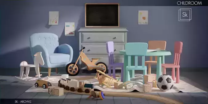 Furniture - Childroom props