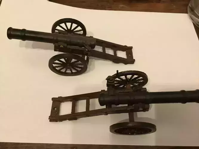cannon on cart