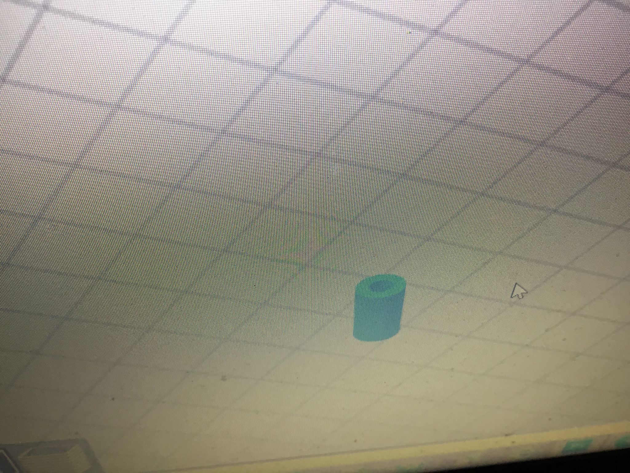 cannon on cart 3D print model_8