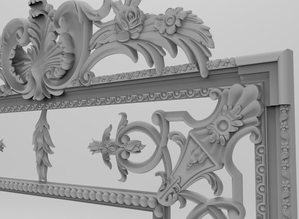 Pablo frame High detail 3D model_2