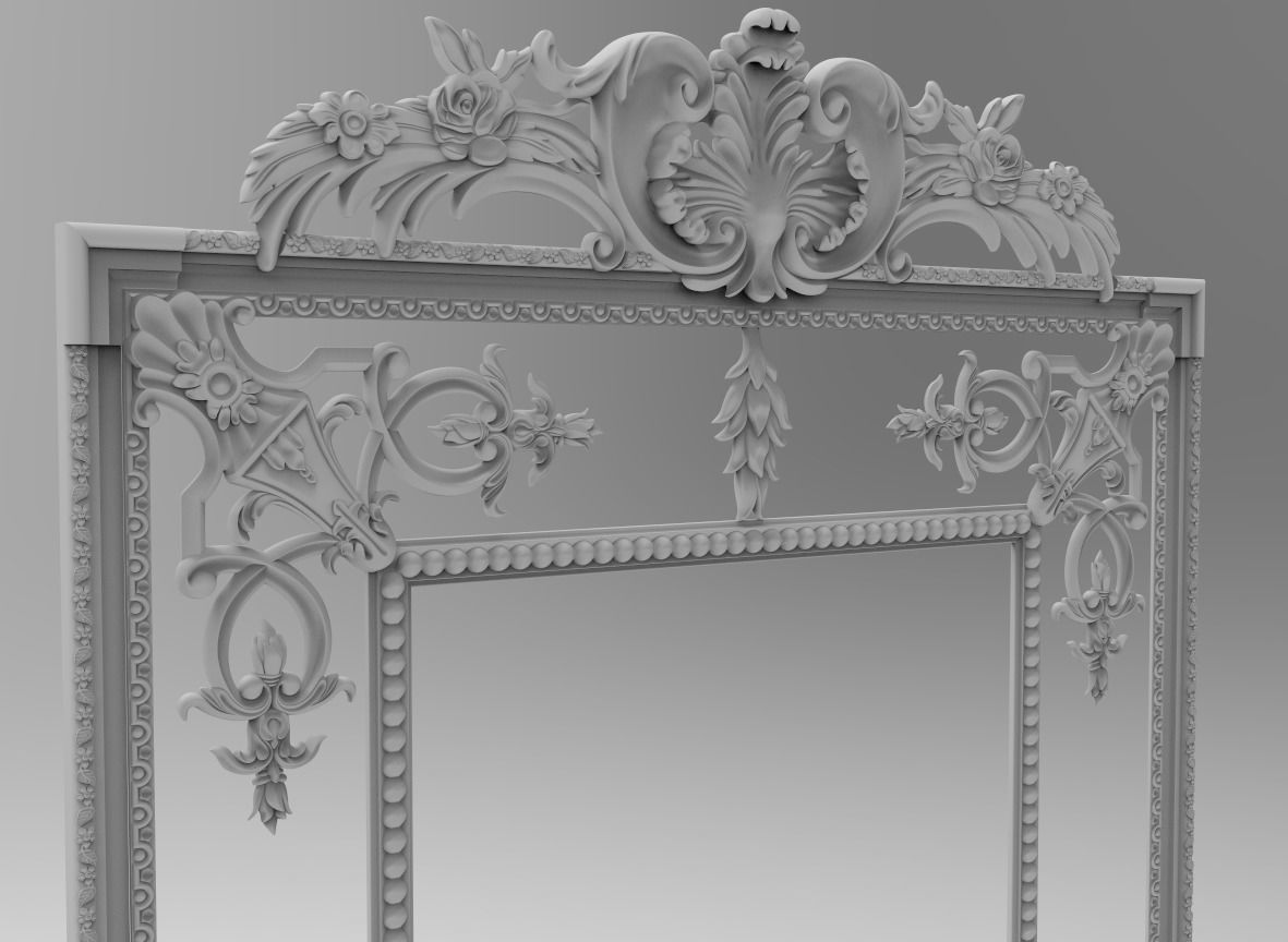 Pablo frame High detail 3D model_1