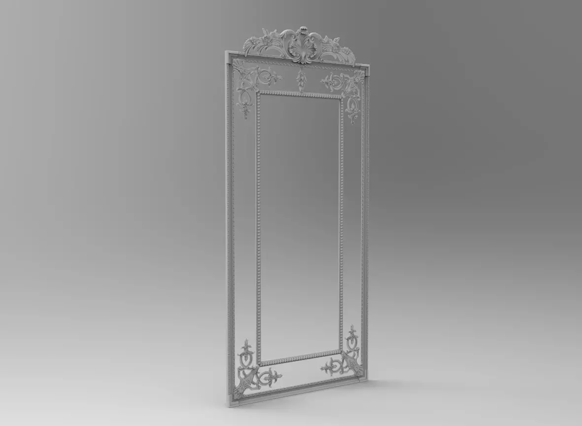 Pablo frame High detail 3D model_0