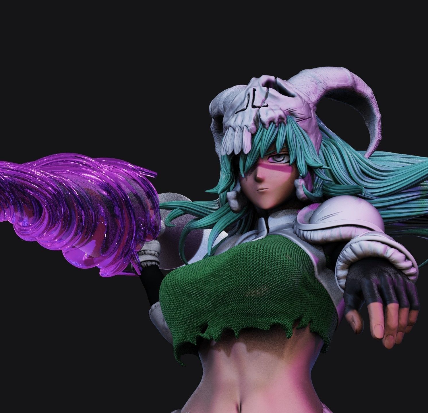 Neliel Tu Oderschvank - Bleach  3D print model_1