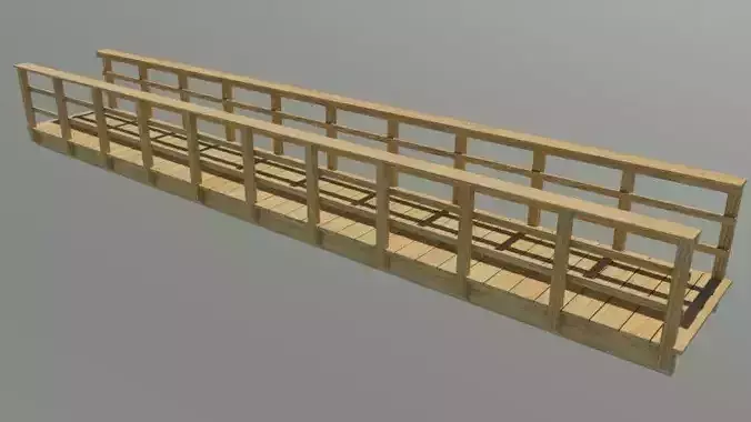 Wooden Footbridge