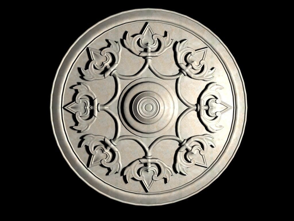 Celing Wall Design 001 3D model_3
