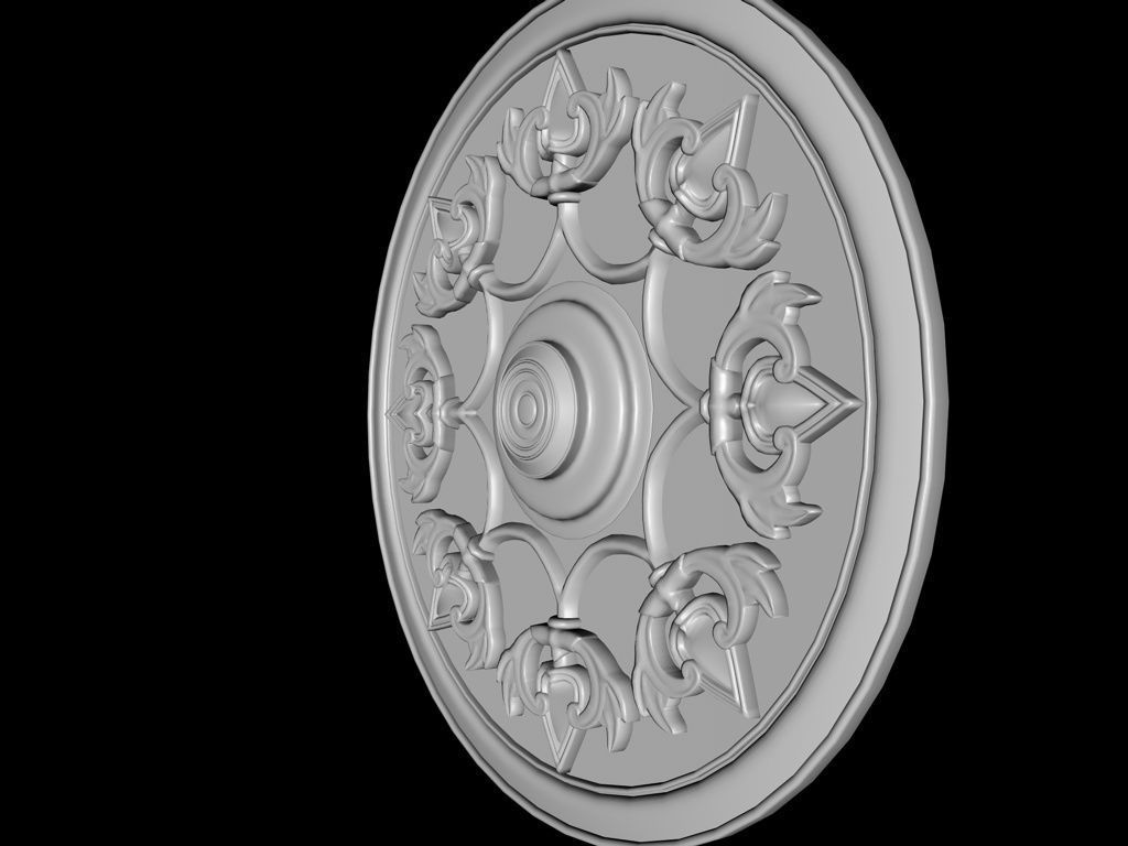 Celing Wall Design 001 3D model_6