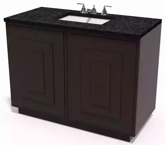 Wood Vanity