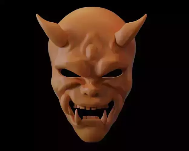 Japanese Oni Mask