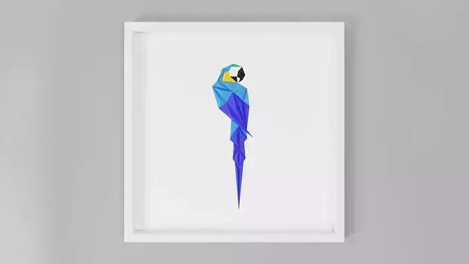 Unique Handmade Paper Art-Parrot-Tiger-Deer