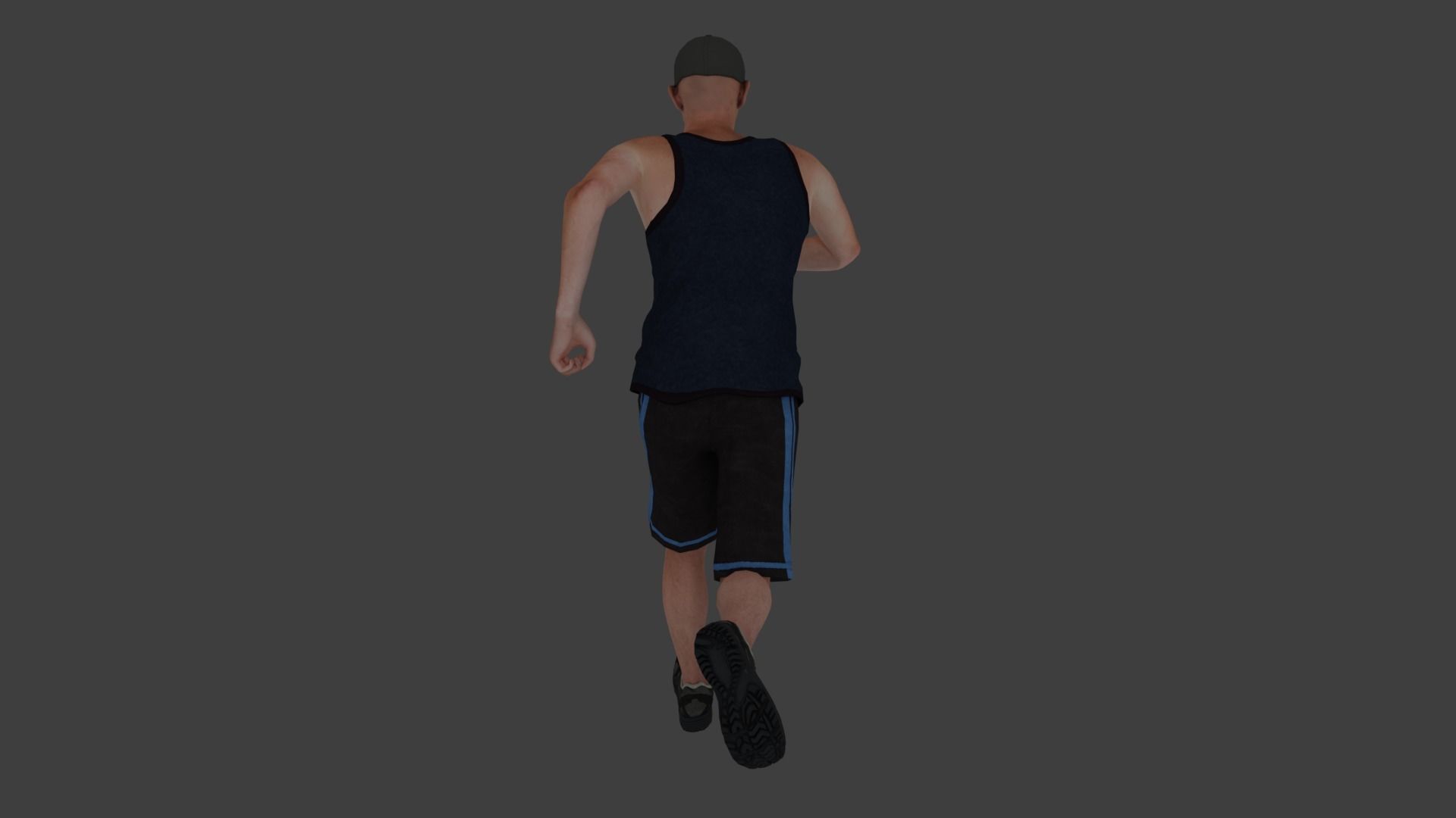 Rigged Male Character 18 3D model_15