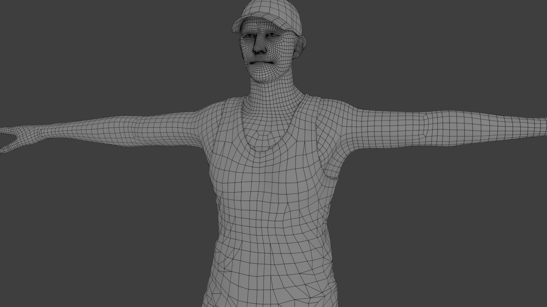 Rigged Male Character 18 3D model_24