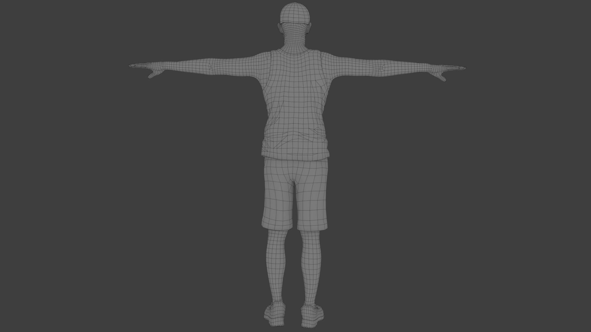 Rigged Male Character 18 3D model_23