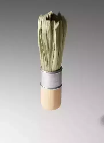 Old Shaving Brush Free 3D model