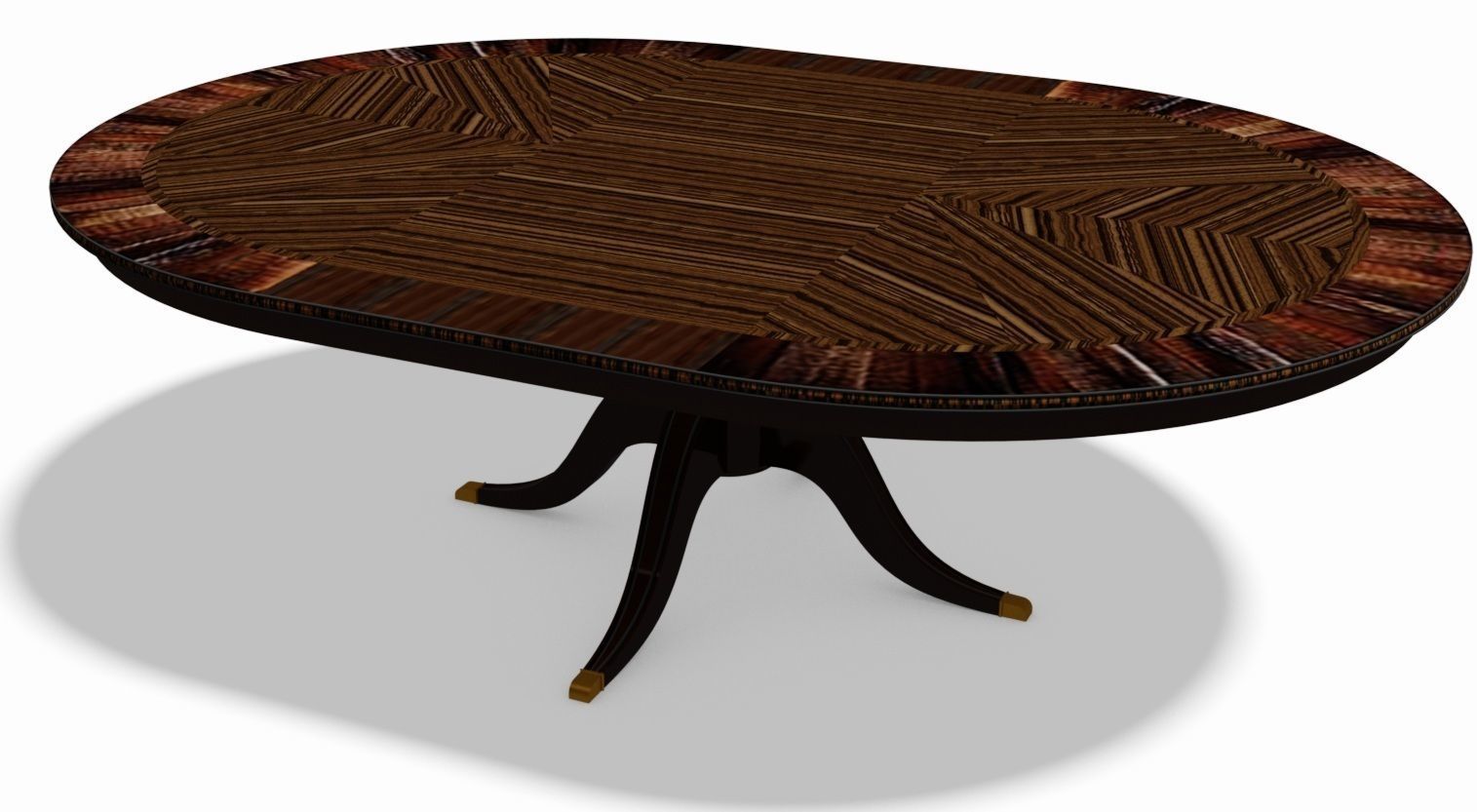Dining Table 3D model_3