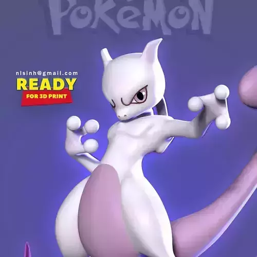Mewtwo - Pokemon Fanart