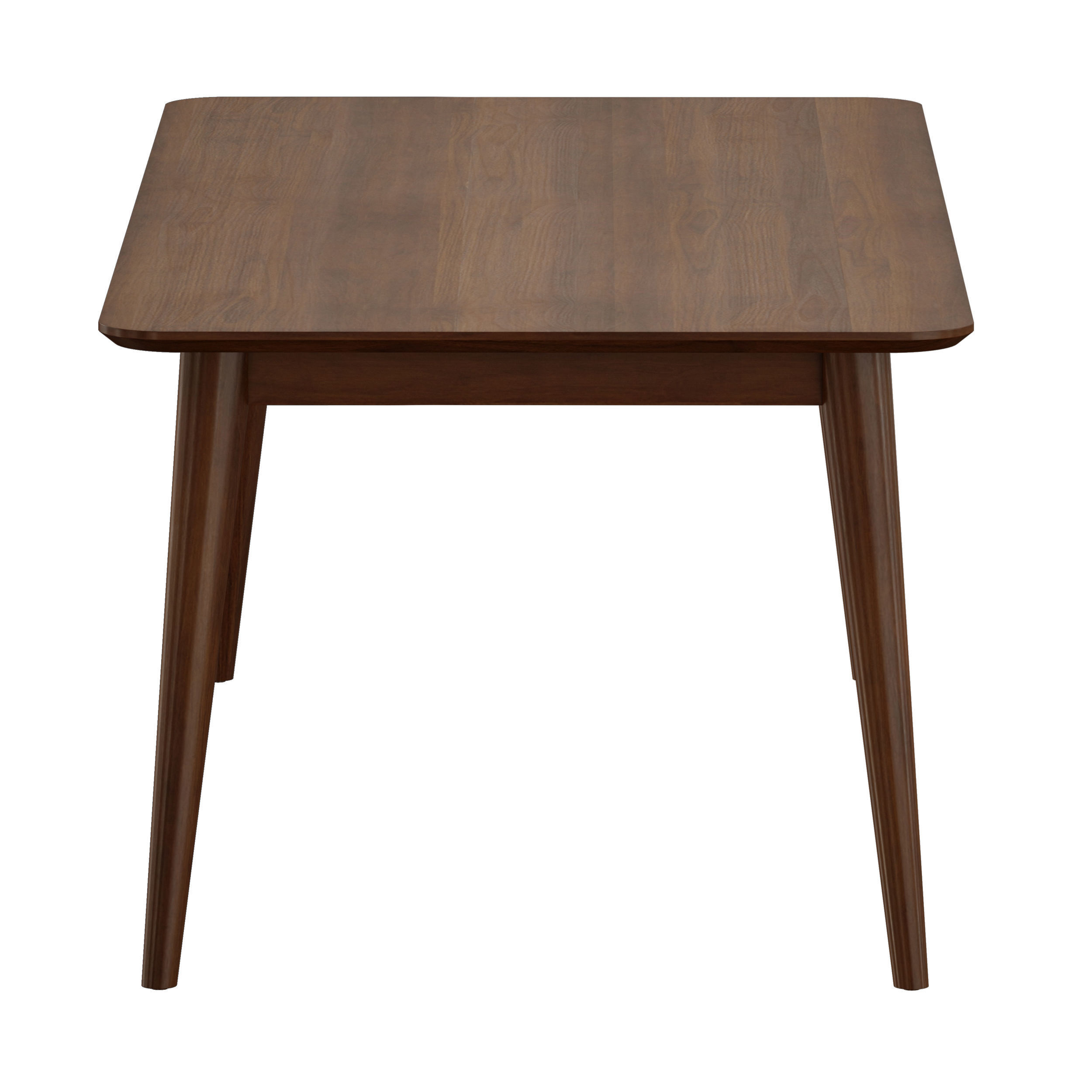 Tate Walnut Extendable Midcentury Dining Table Crate and Barrel Low-poly 3D model_6
