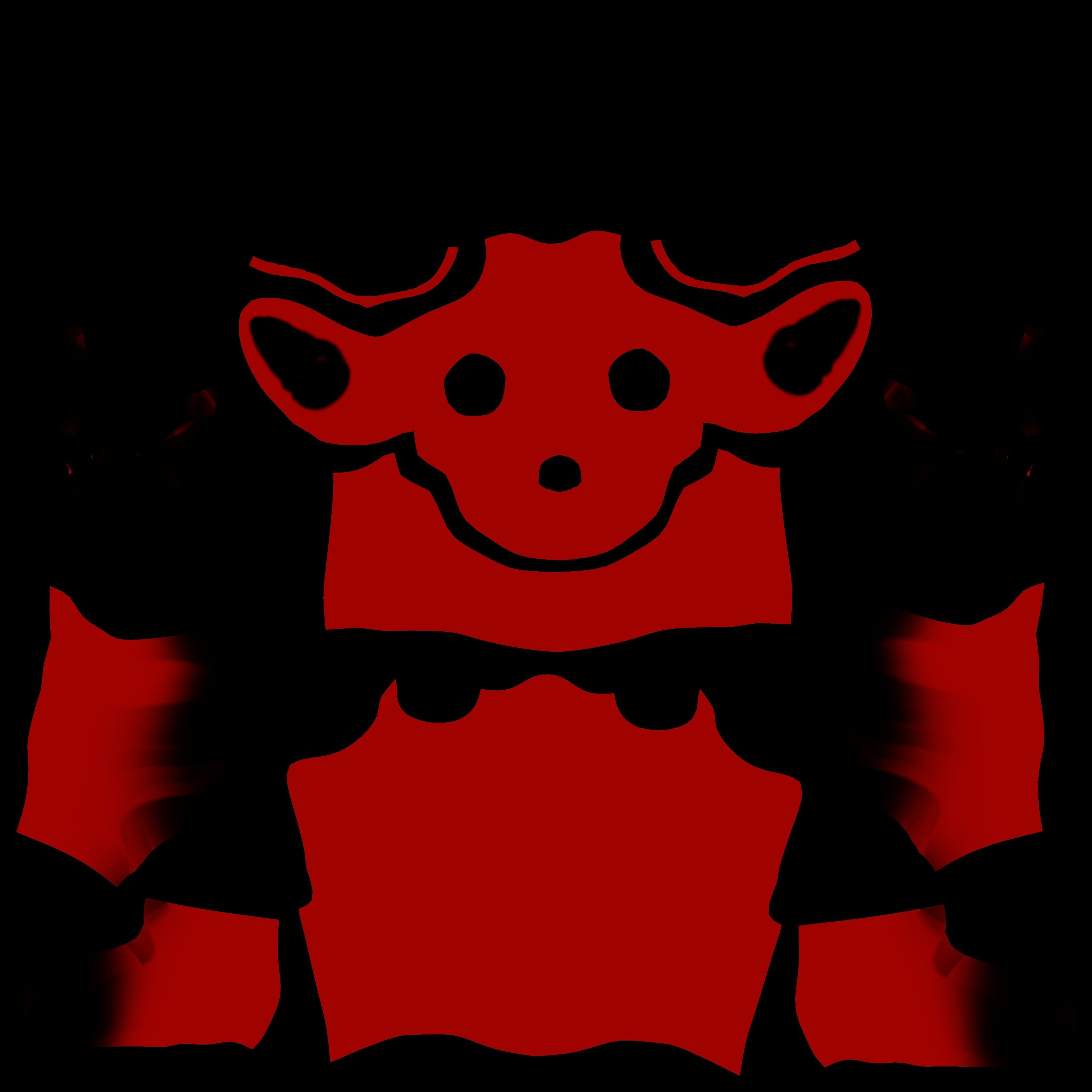 Ruffy lily Devil Low-poly 3D model_16