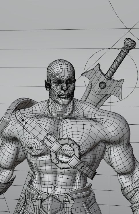 Lost Warrior Free 3D model_18