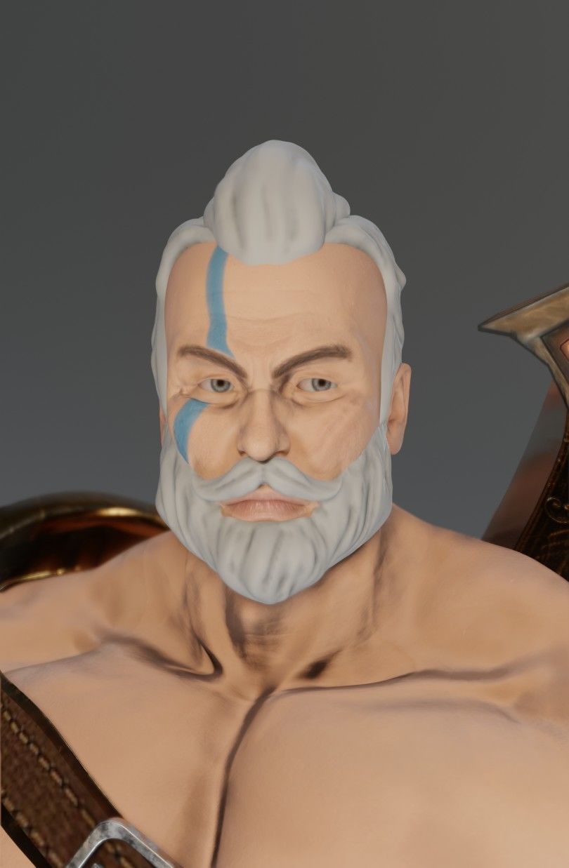 Lost Warrior Free 3D model_8