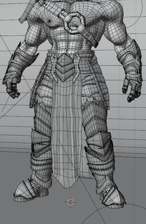 Lost Warrior Free 3D model_21