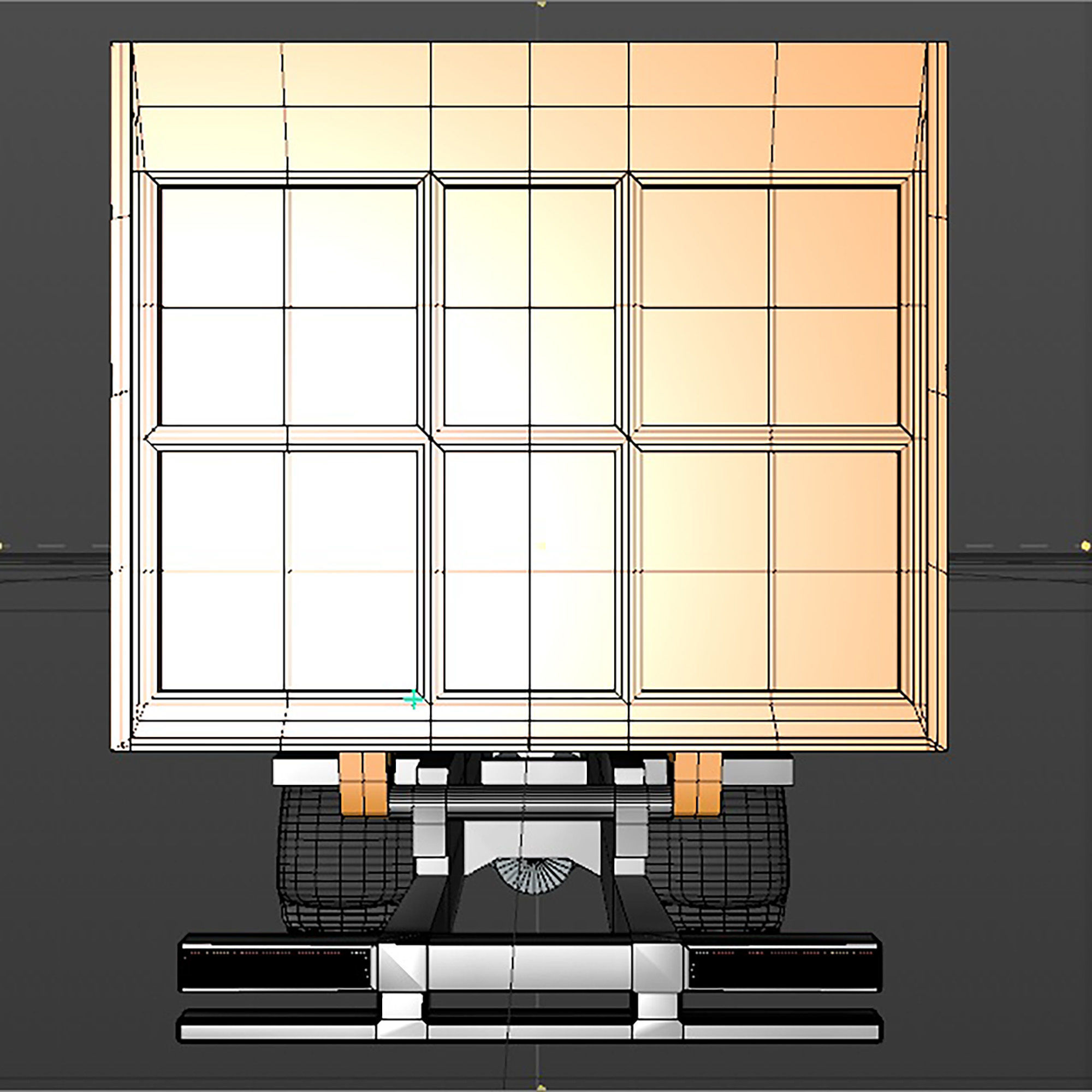 Dump truck 3D model_16