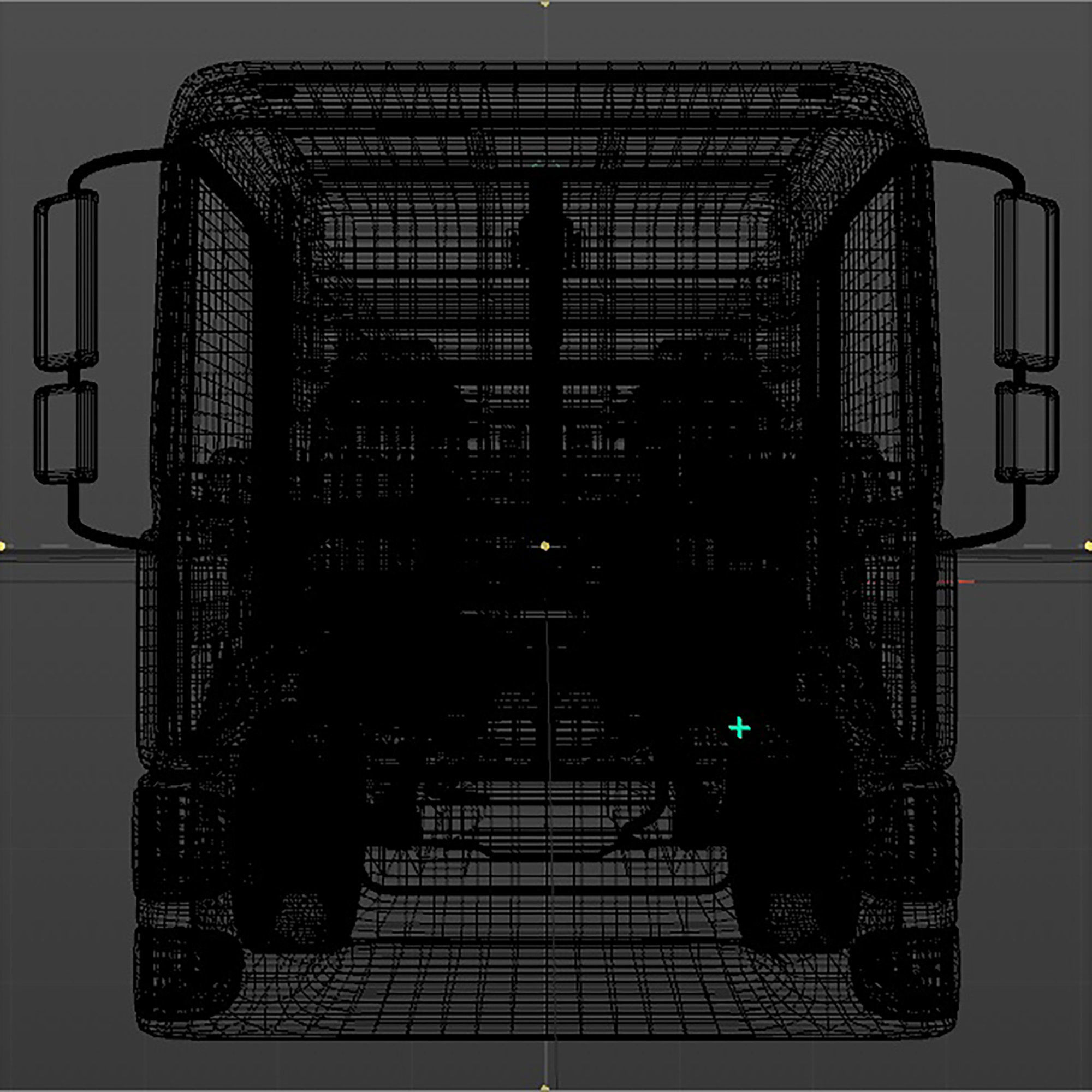 Dump truck 3D model_20