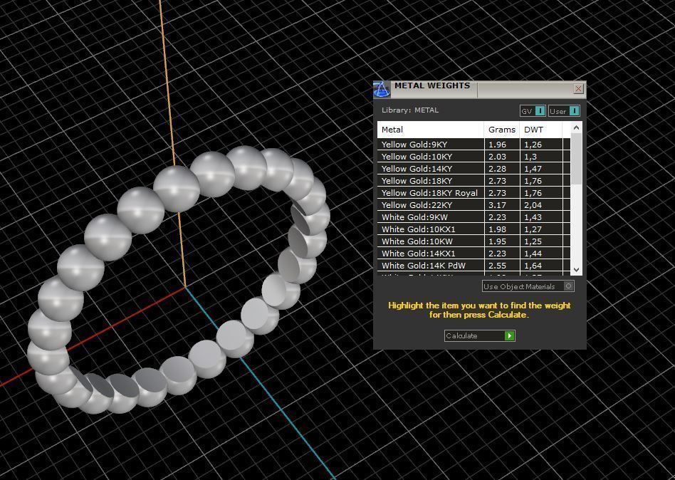 woman ring 3D print model_3