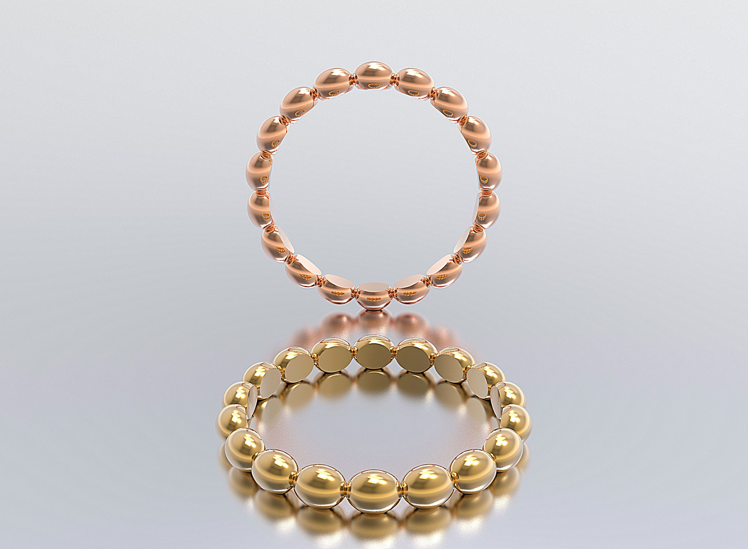 woman ringS 3D Model Collection_3