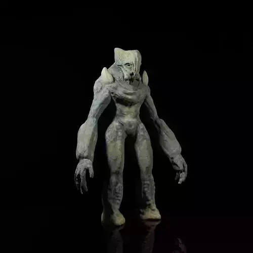 High detailed Creature Sculpture