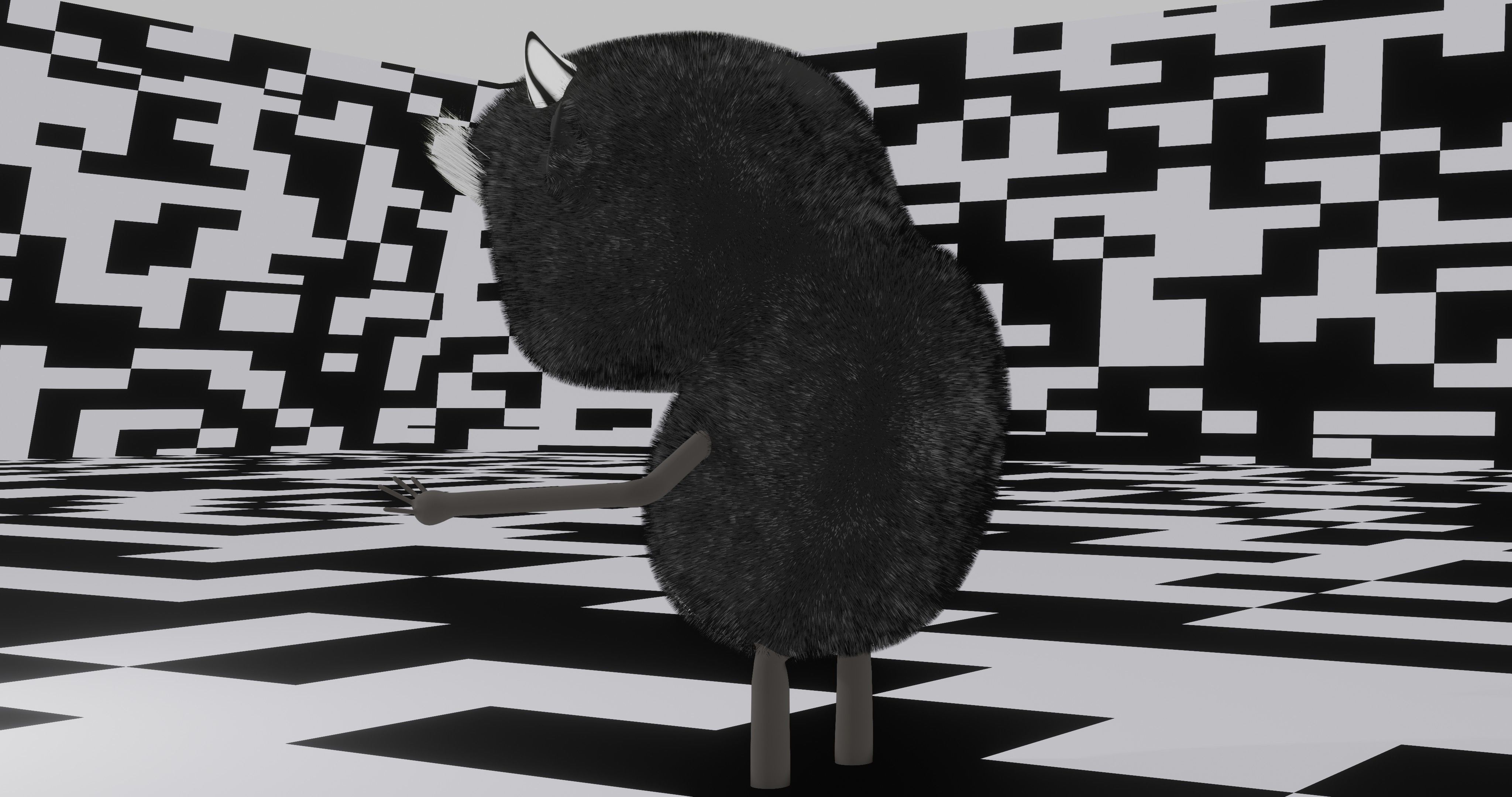 HUFFERS AND RUFFERS Low-poly 3D model_21