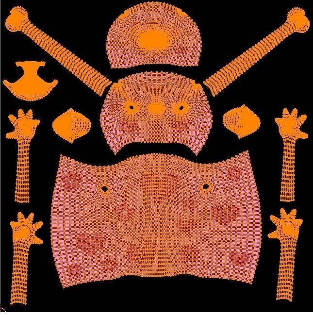 HUFFERS AND RUFFERS Low-poly 3D model_64