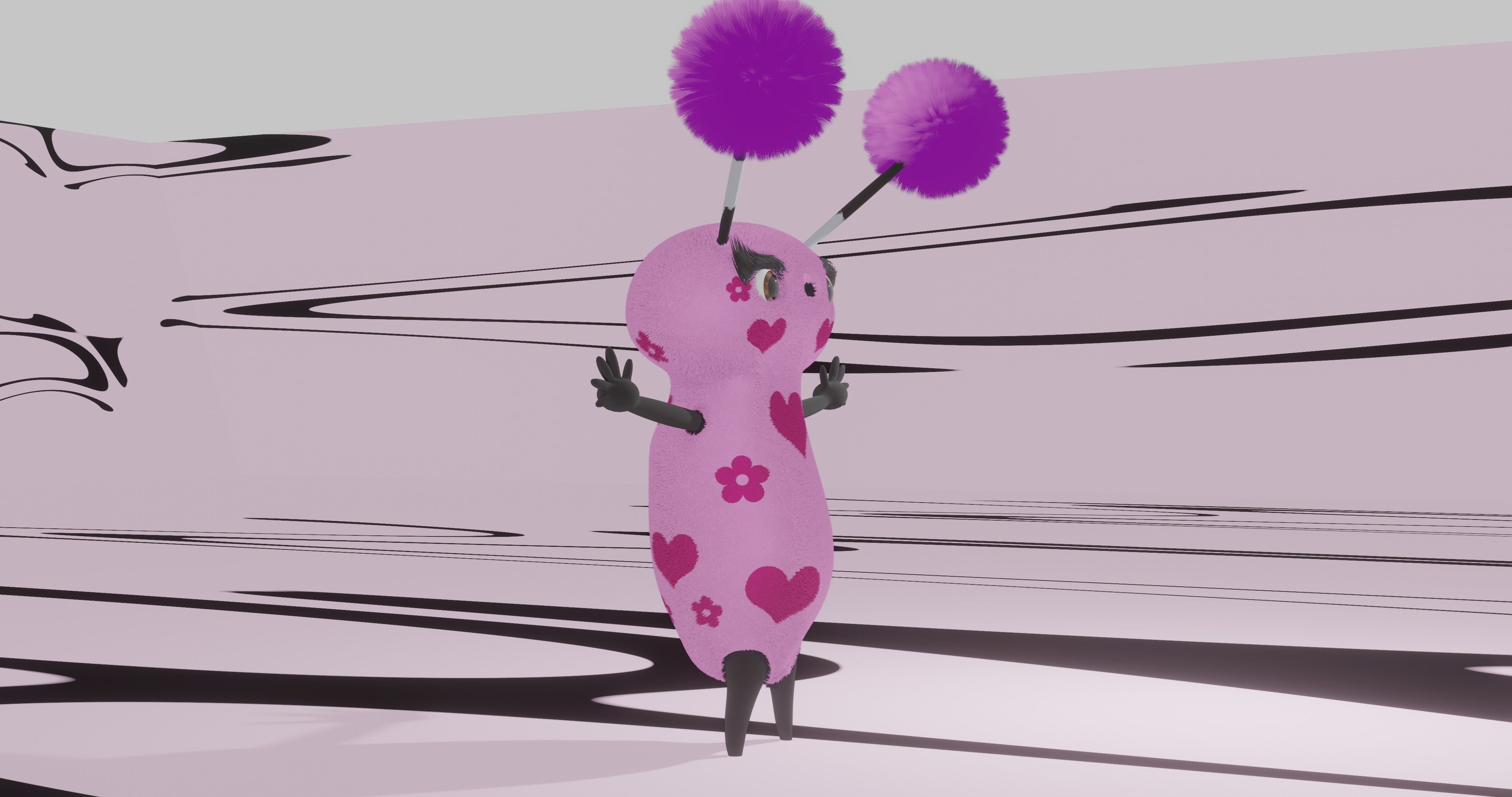 HUFFERS AND RUFFERS Low-poly 3D model_35