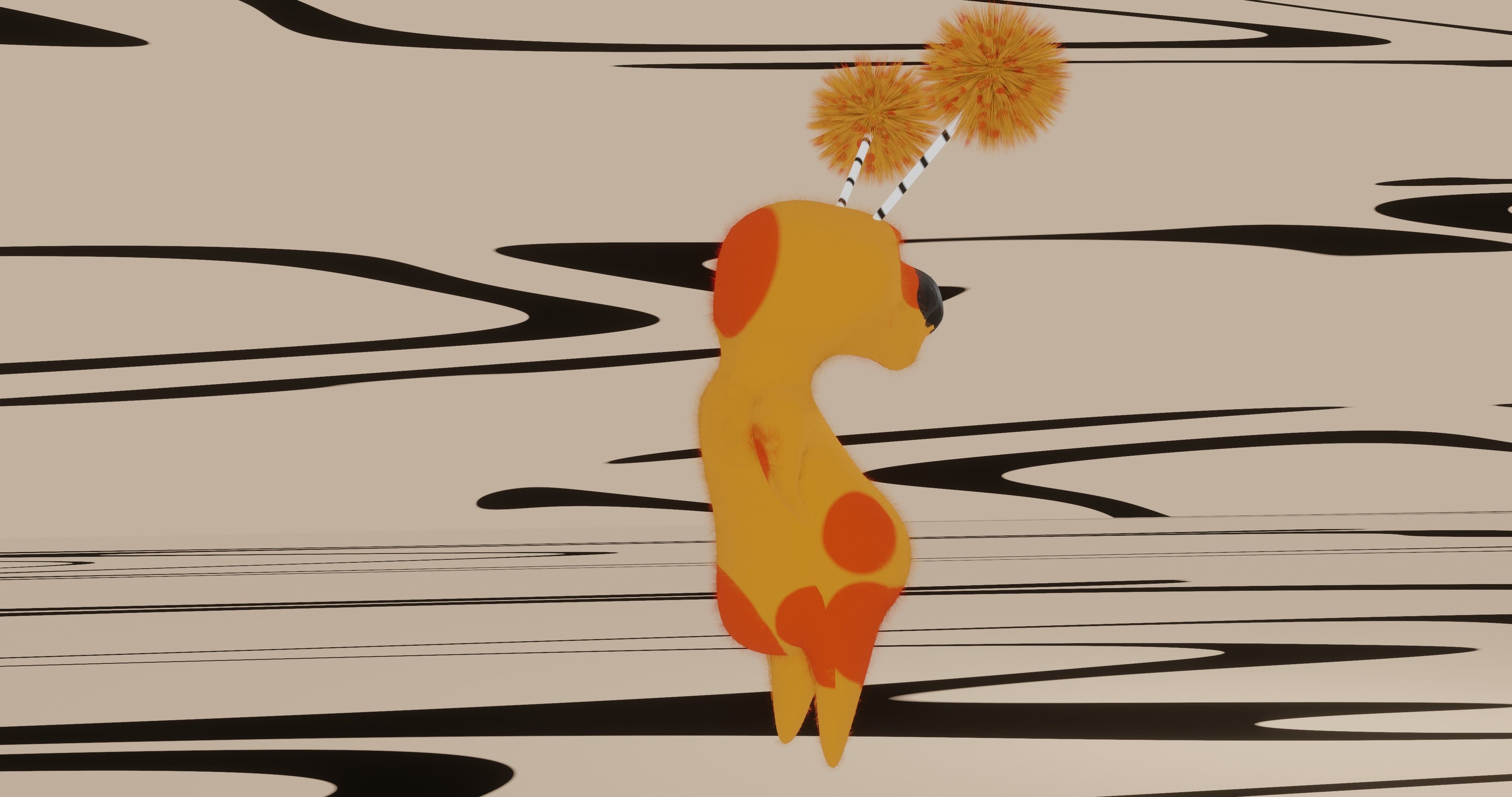 HUFFERS AND RUFFERS Low-poly 3D model_32