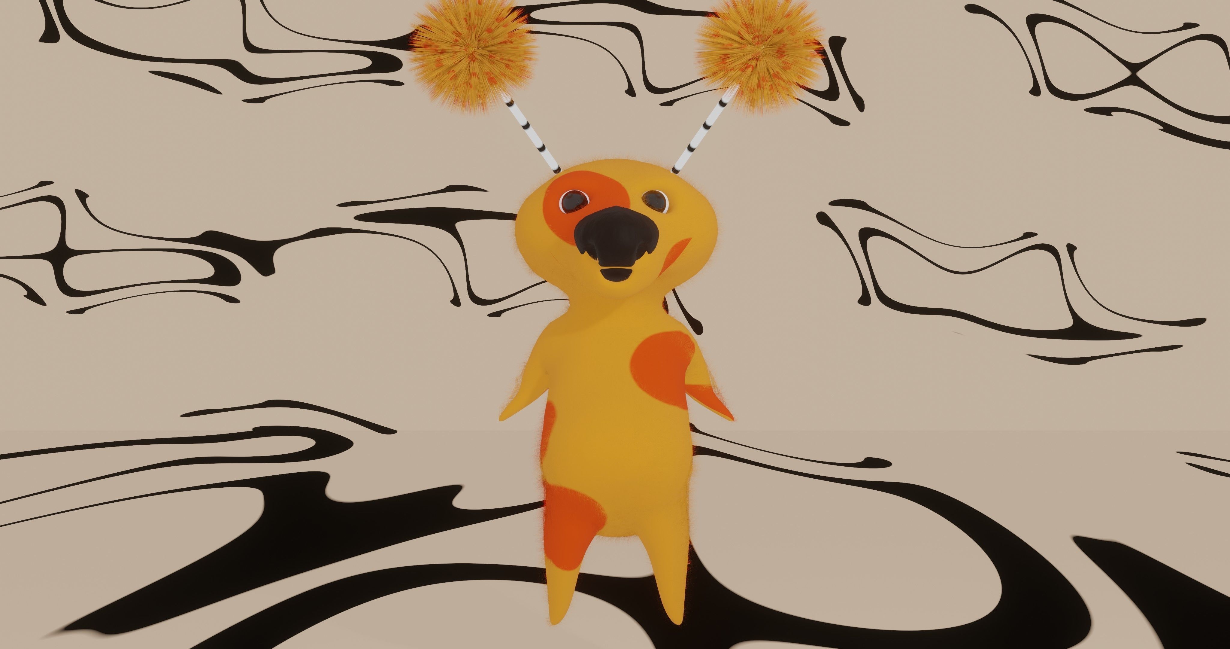 HUFFERS AND RUFFERS Low-poly 3D model_7