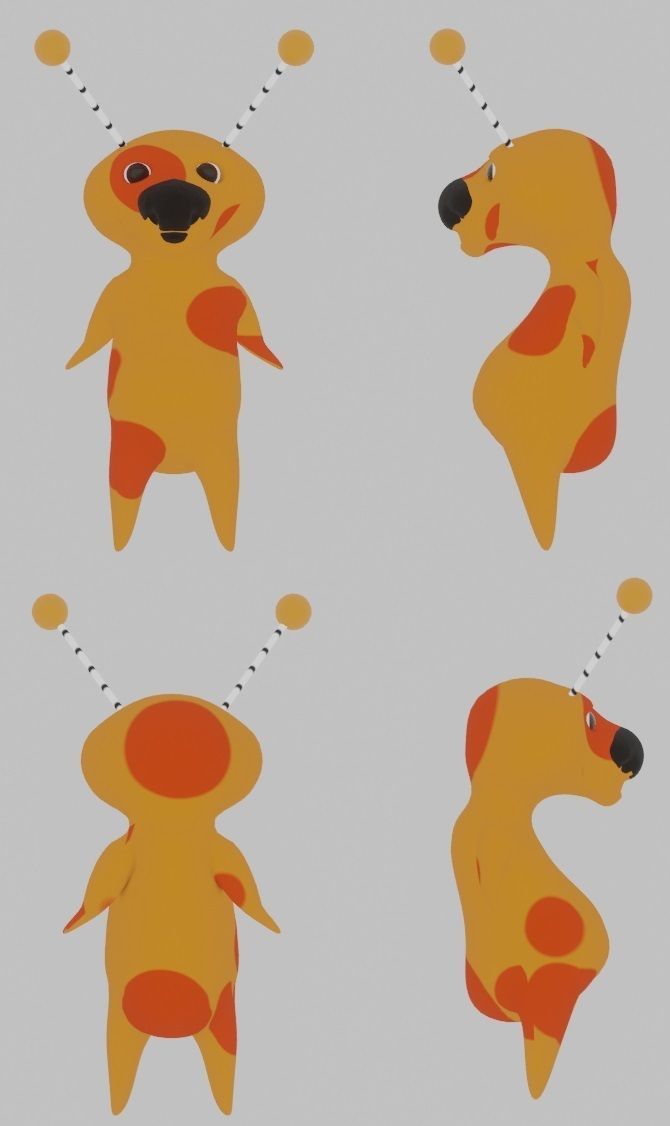 HUFFERS AND RUFFERS Low-poly 3D model_51