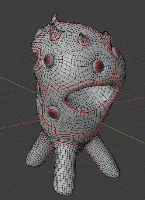 HUFFERS AND RUFFERS Low-poly 3D model_87