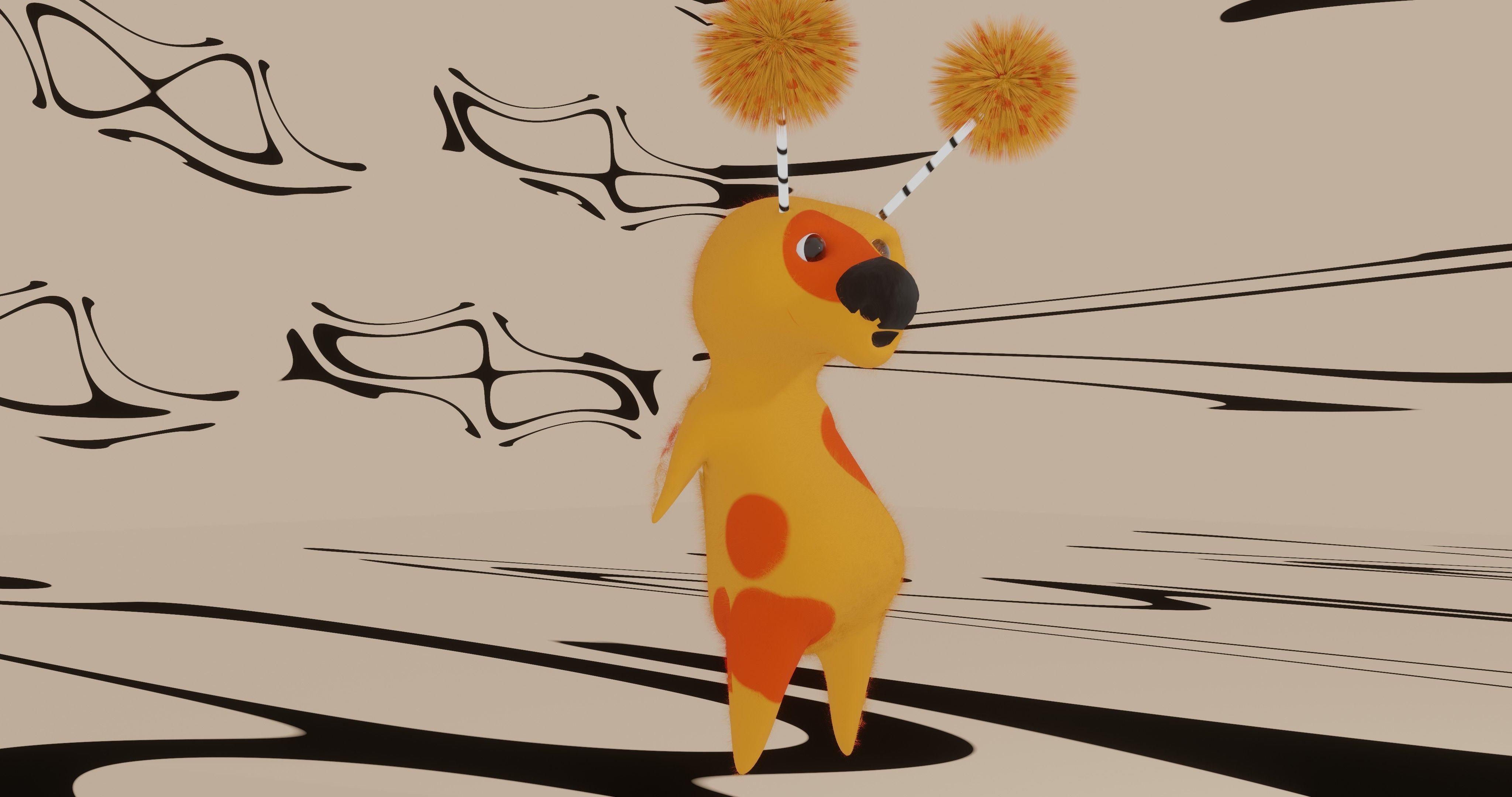 HUFFERS AND RUFFERS Low-poly 3D model_42