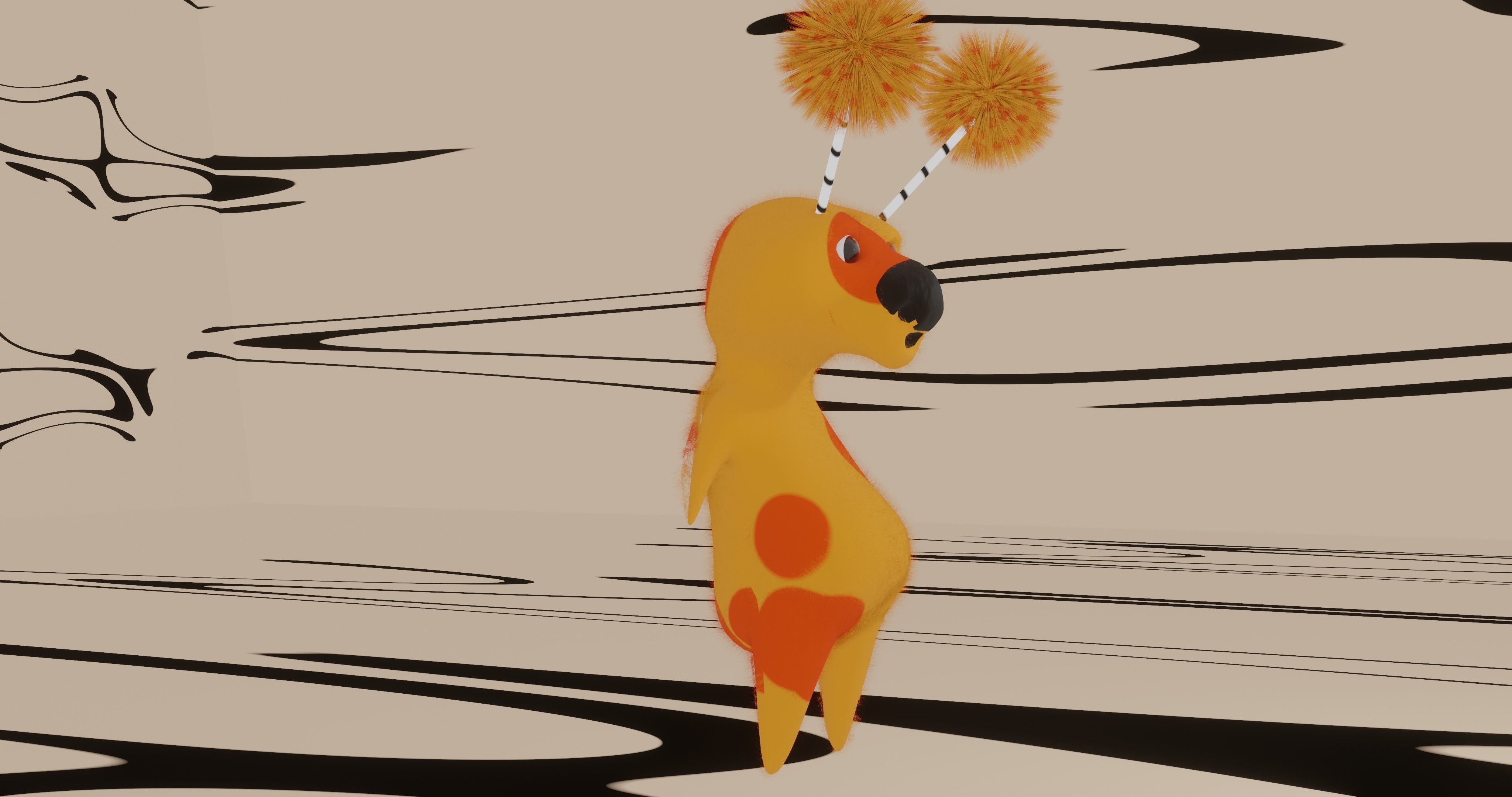 HUFFERS AND RUFFERS Low-poly 3D model_37