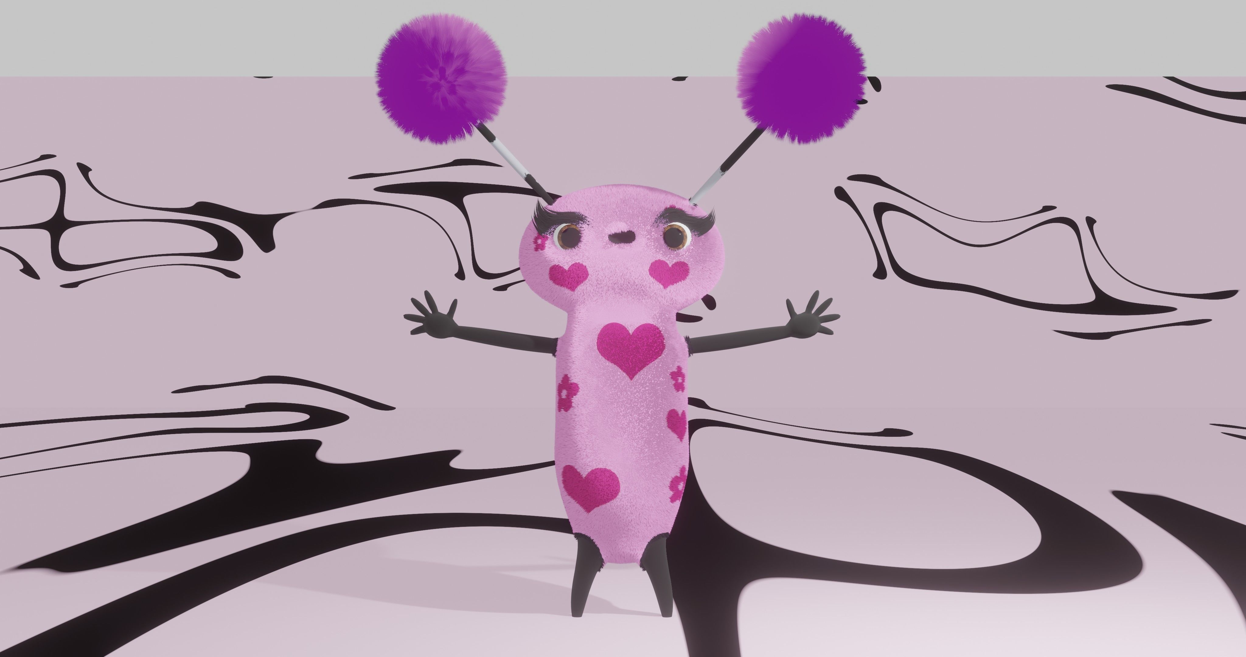 HUFFERS AND RUFFERS Low-poly 3D model_5