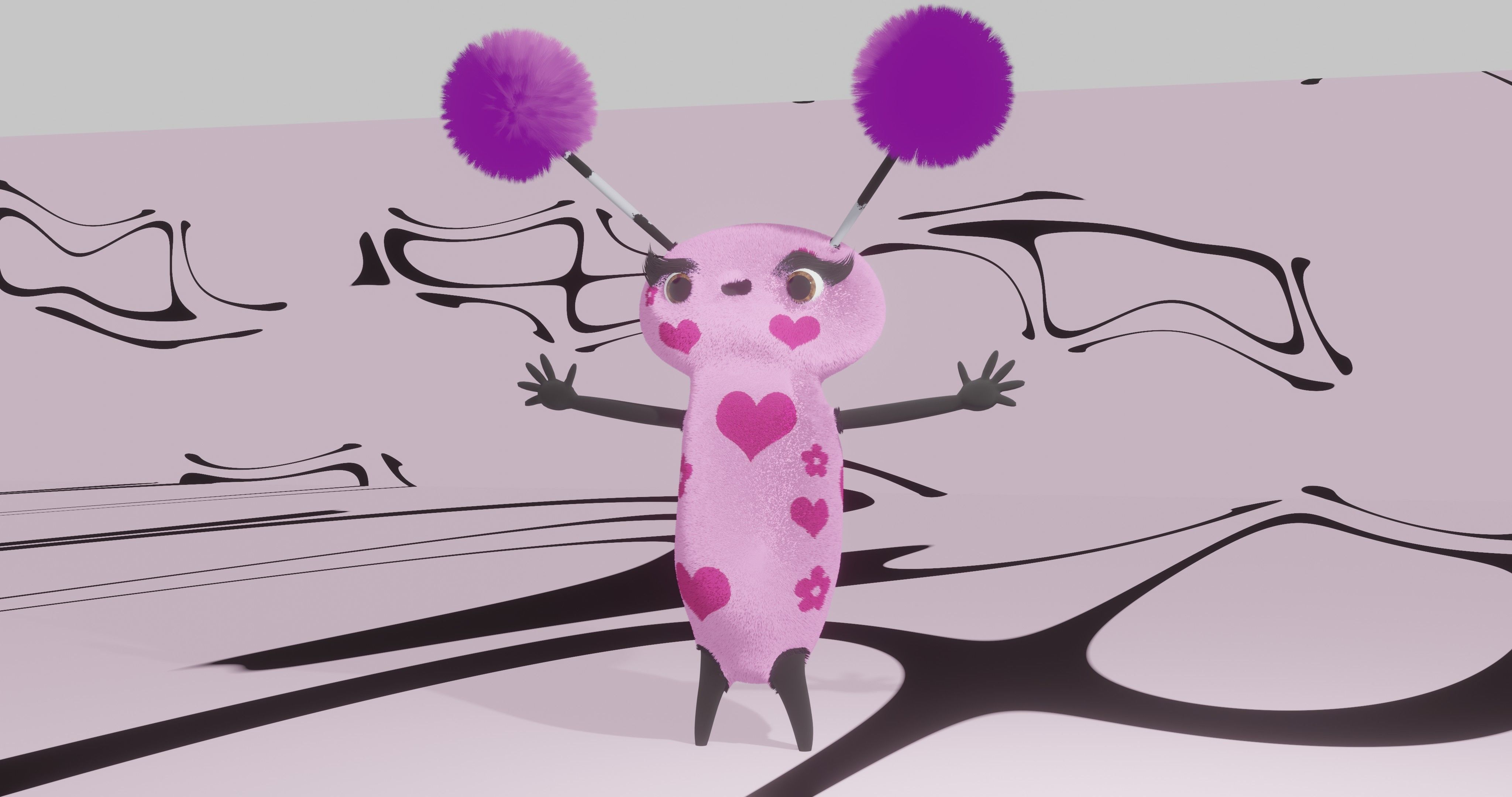 HUFFERS AND RUFFERS Low-poly 3D model_10