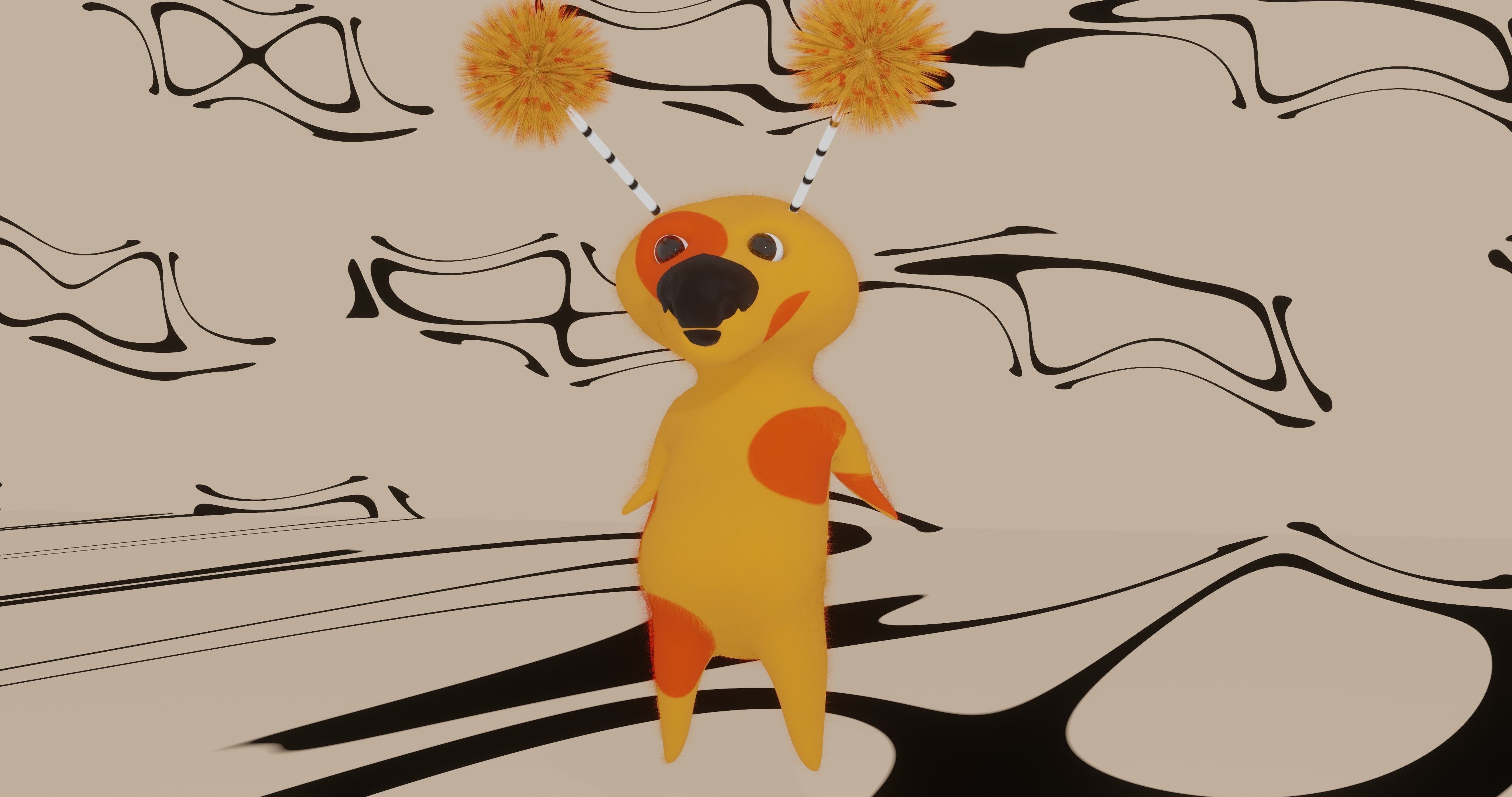 HUFFERS AND RUFFERS Low-poly 3D model_12