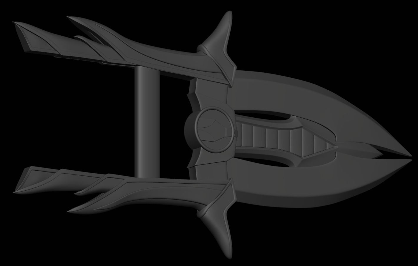 Rain weapon Katar daggers like as from Mortal Kombat 11 3D print model_7