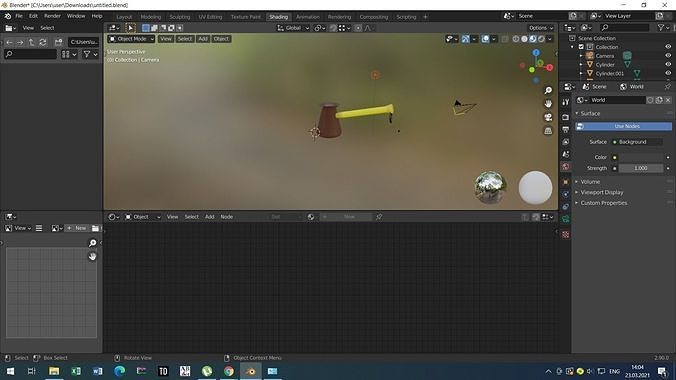 turk u computer screen showing animation Free 3D print model